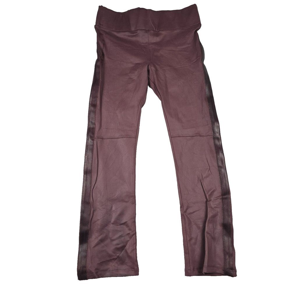 David Lerner Women's Size Medium Nylon Brown Made in USA‎ Stretch Pants